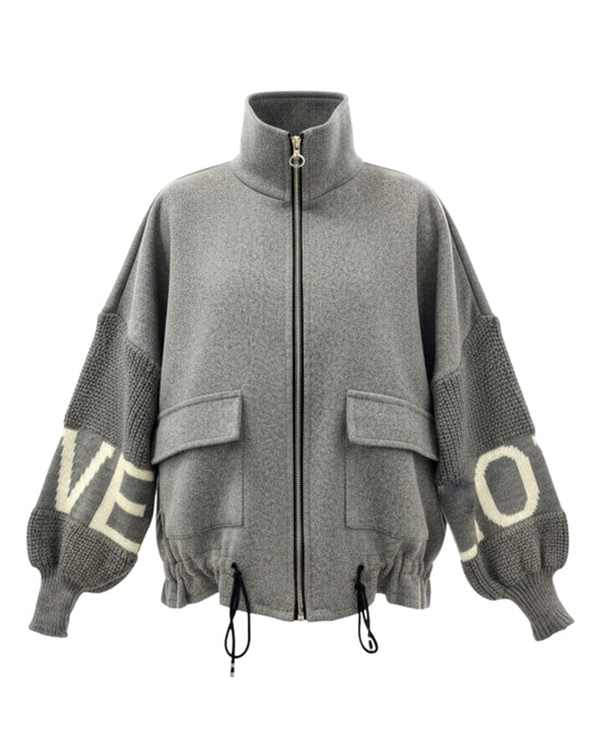 "Love" Sweater Jacket view 