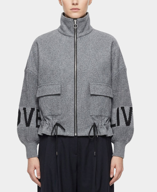 "Love" Sweater Jacket view 