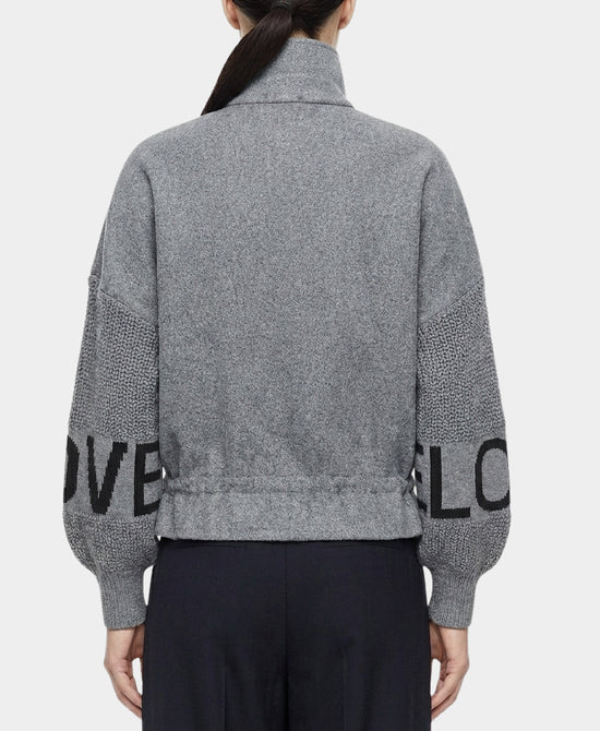 "Love" Sweater Jacket view 