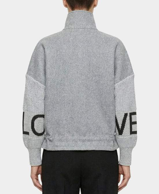 "Love" Sweater Jacket view 