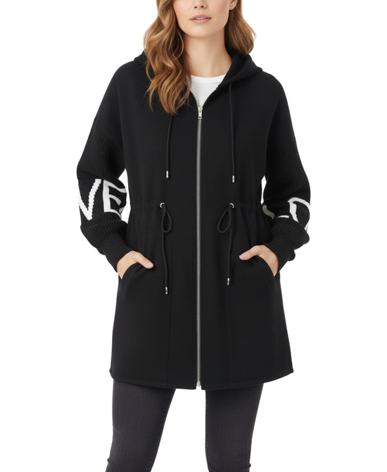 "Love" Hi-Lo Sweater Jacket view 