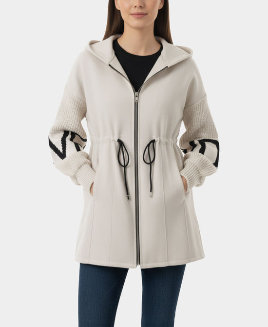 "Love" Hi-Lo Sweater Jacket view 