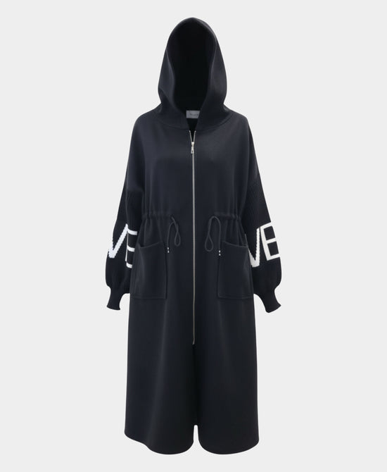 "Love" Sweater Coat view 