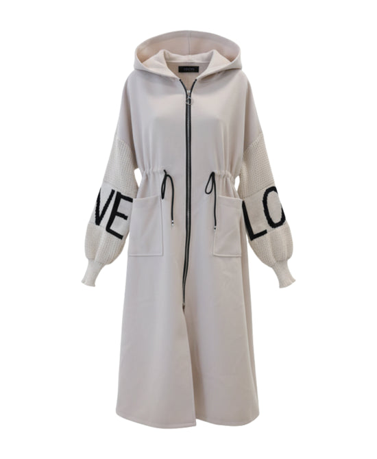 "Love" Sweater Coat view 