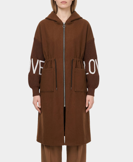 "Love" Sweater Coat view 