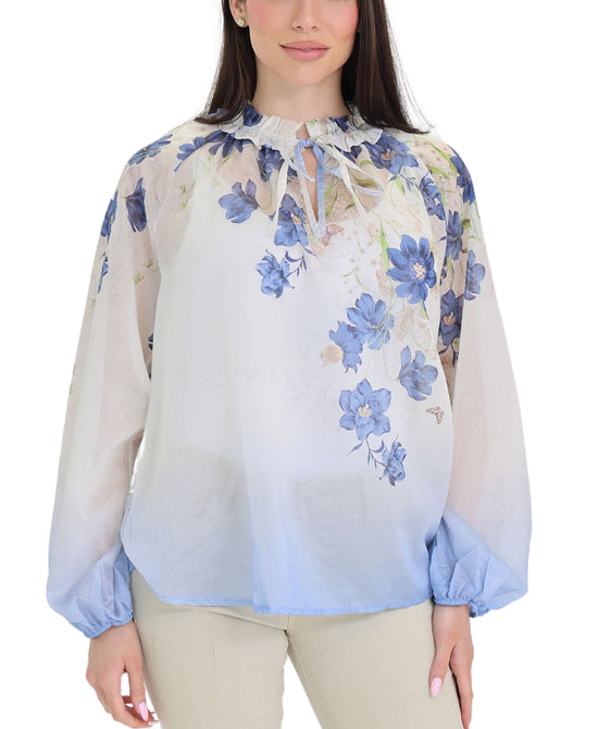 Floral Print Blouse view 