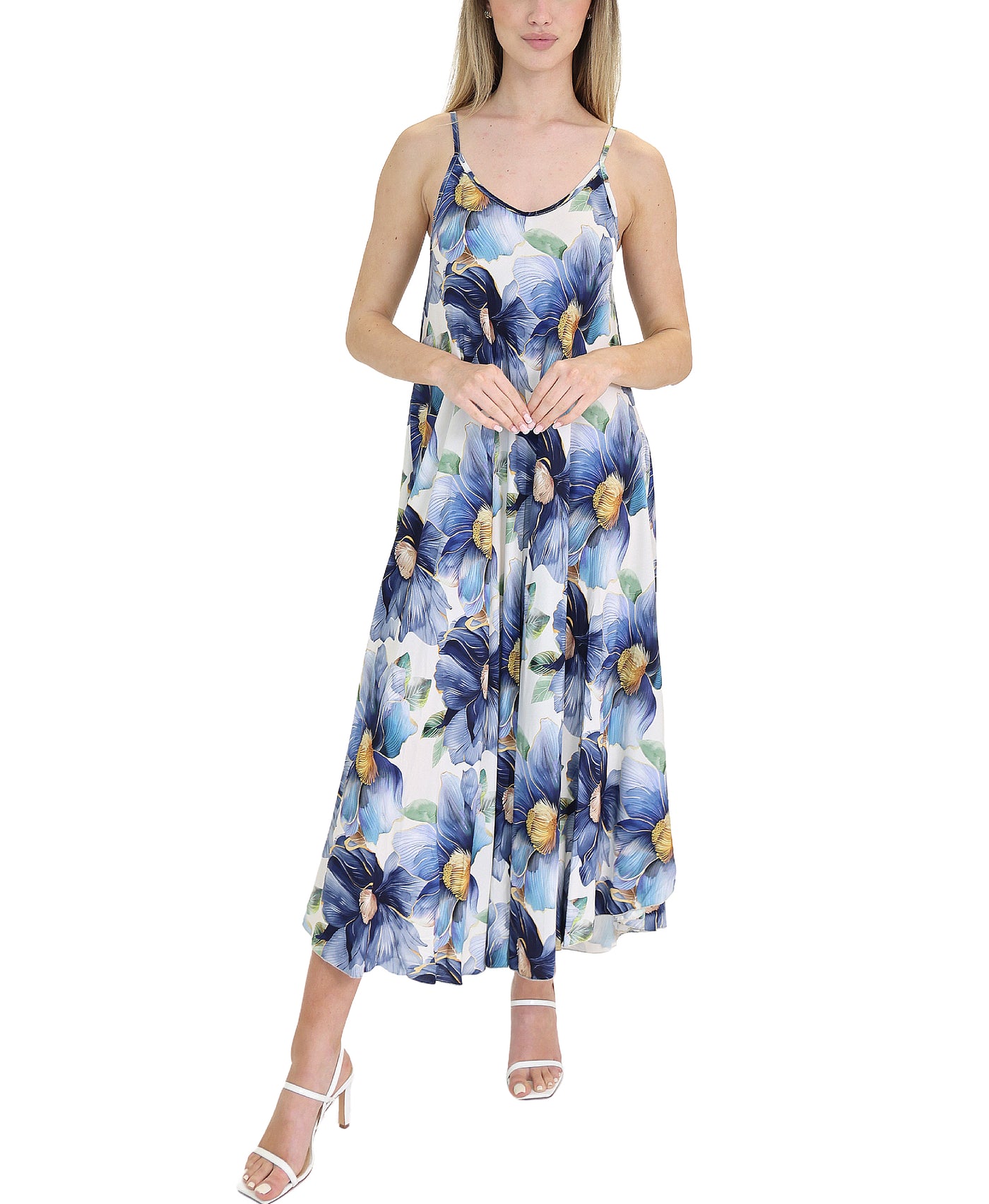 Floral Print Maxi Dress view 1