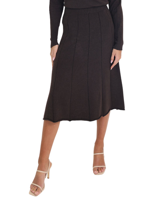 Knit Midi Skirt view 