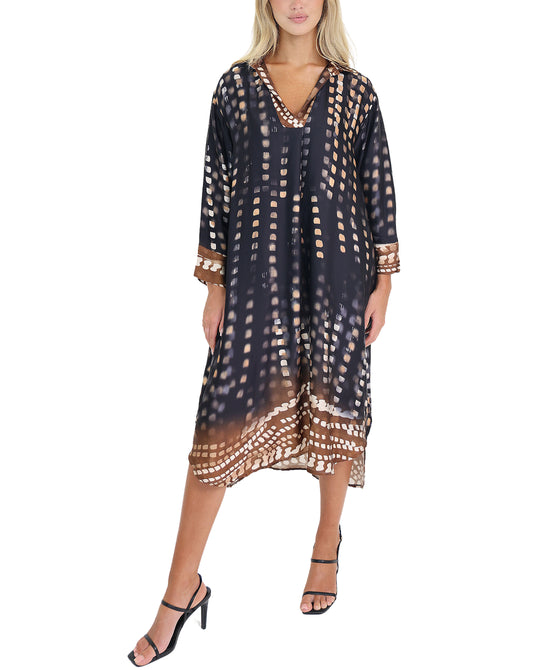 Ombre Print Midi Dress view 