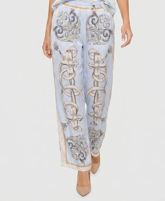 
Printed Pants in BLUE MULTI view 1