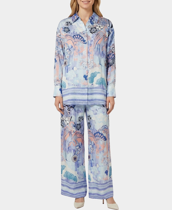 Print Blouse & Pants Set- 2 Pc Set view 1