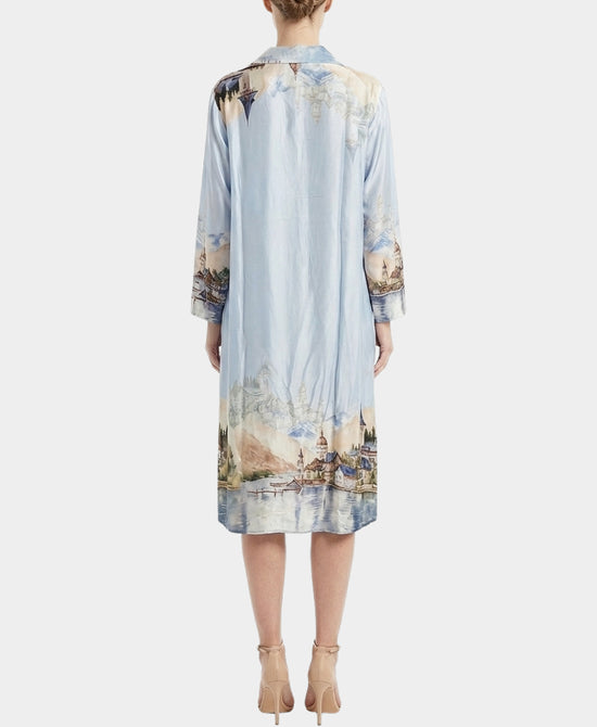 Printed Midi Dress view 2