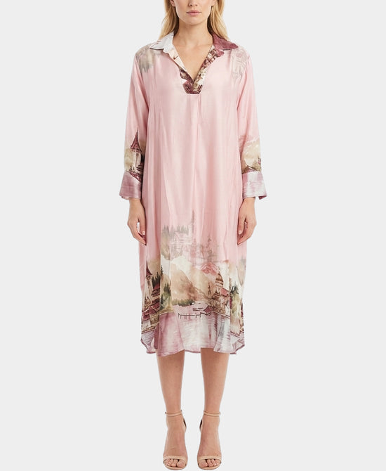 Printed Midi Dress view 1