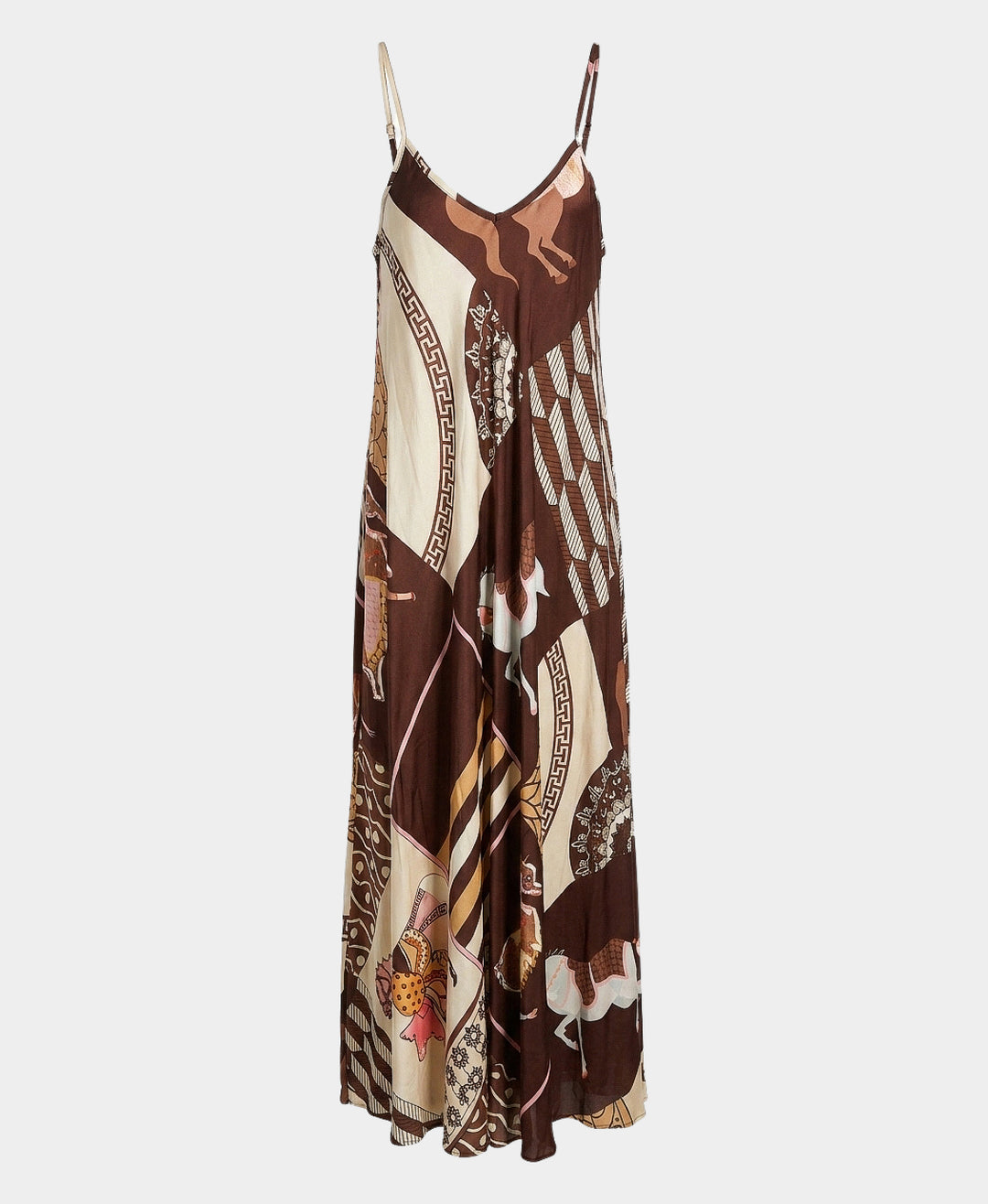 Horse Print Maxi Dress – FOX'S - Online