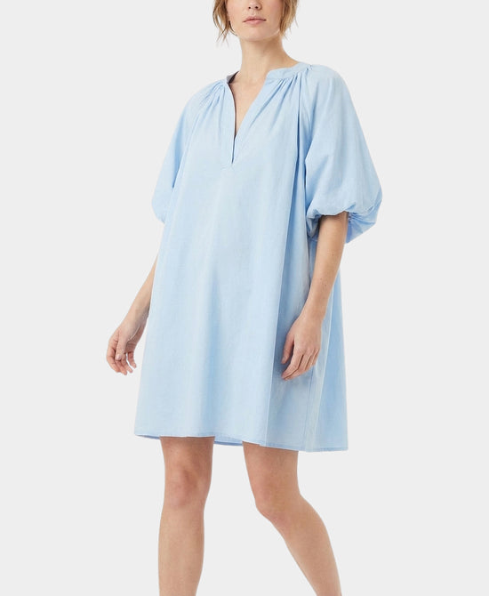 
Bubble Sleeve Dress in BLUE view 1