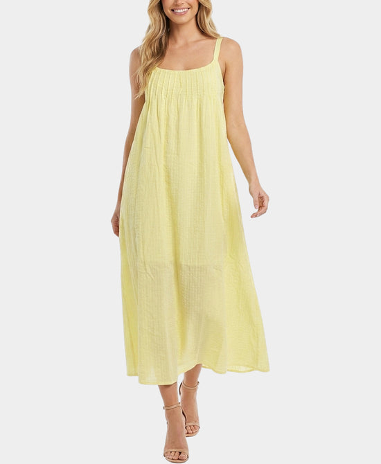 
Linen Maxi Dress in YELLOW view 1