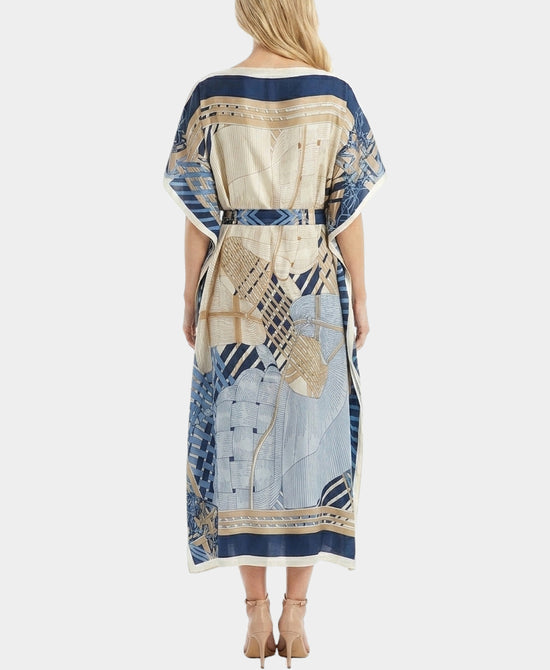 
Print Maxi Dress in BLUE view 2