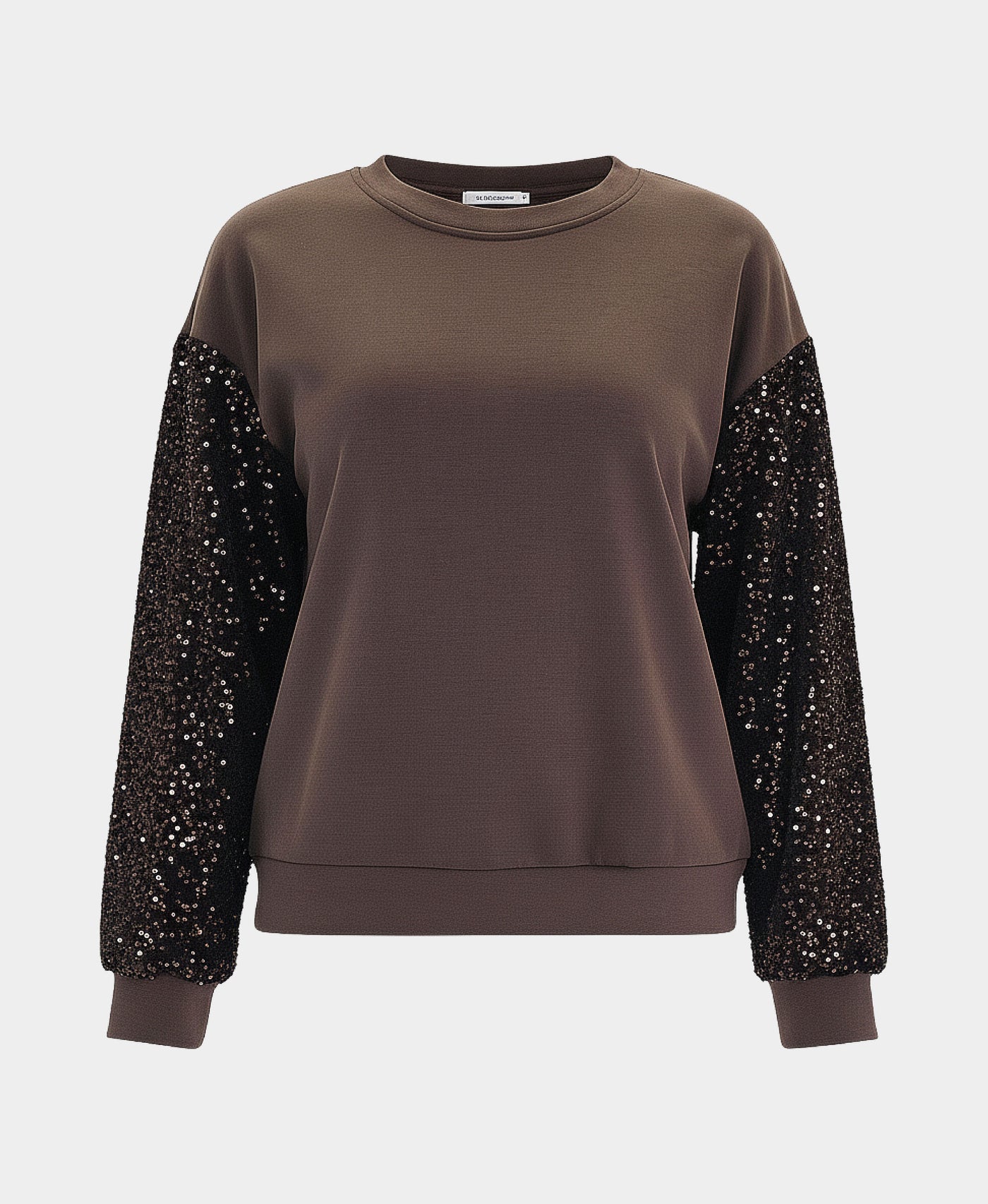 Top w/ Sequin Sleeves view 3