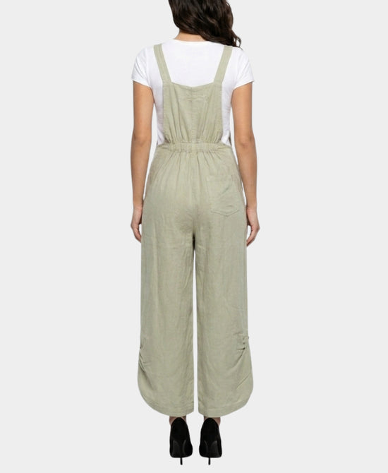 
Overall Jumpsuit in SAGE GREEN view 2