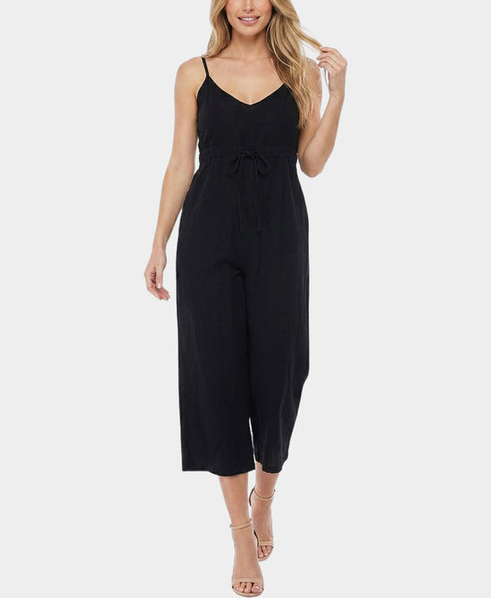 
Solid Jumpsuit in BLACK view 1