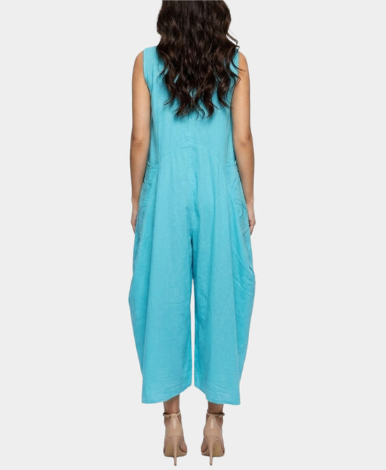 
Hanky Hem Midi Dress in TURQUOISE view 2