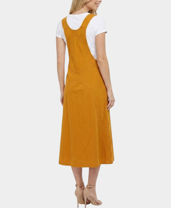 
Overall Maxi Dress in ORANGE view 2