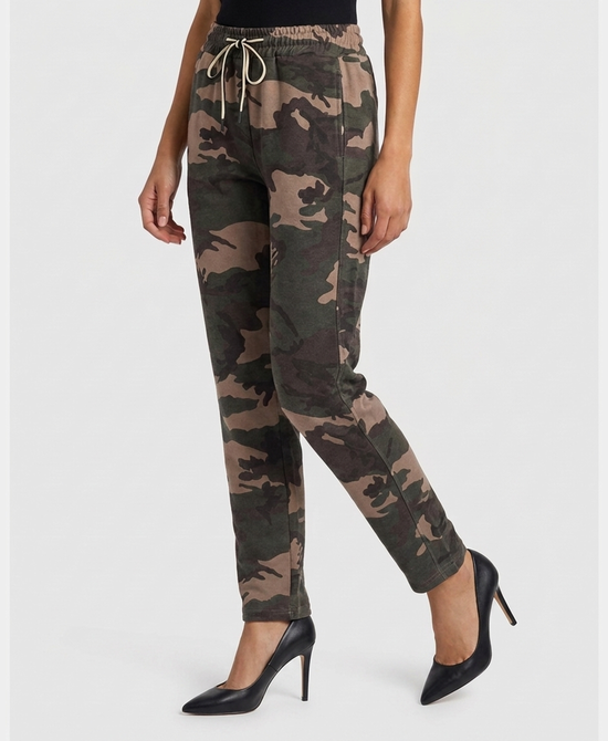 
Camo Print Pants in GREEN MULTI view 1