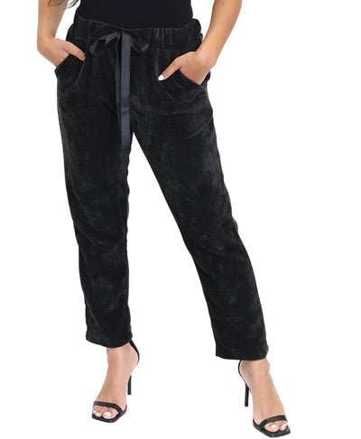 Chenille Textured Pants w/ Shimmer Star image 1