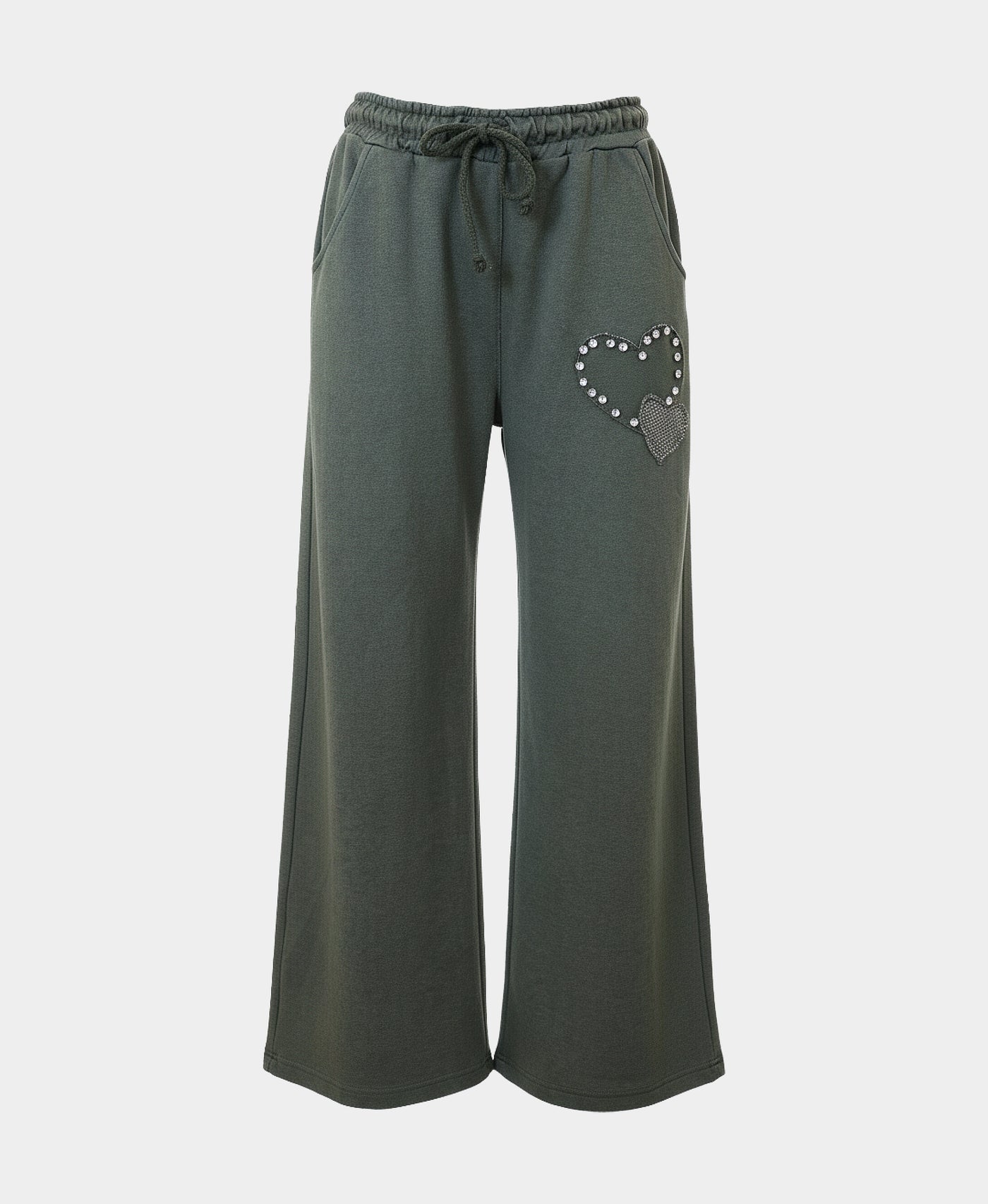 Pants w/ Rhinestone Hearts view 2