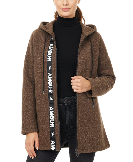 "Amour" Hoodie Sweater Jacket view 