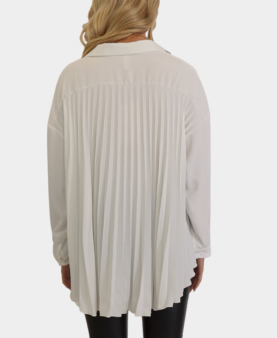 Blouse w/ Pleated Back view 