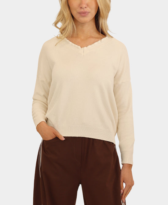 Sweater w/ Ruffle Trim view 