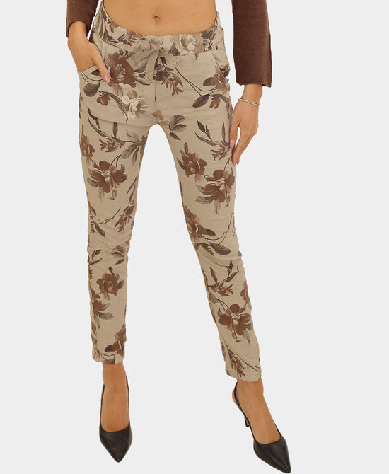 Floral Print Pants view 