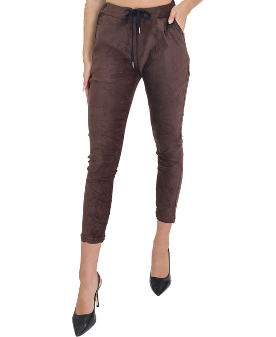 Faux Suede Pants view 