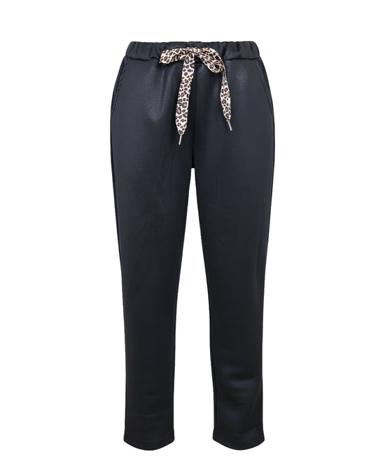 Pants w/ Leopard Tie view 