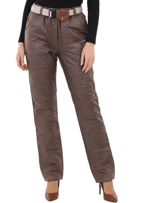Faux Leather Pants view 