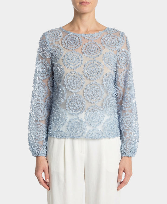 Mesh Top w/ Petals view 1