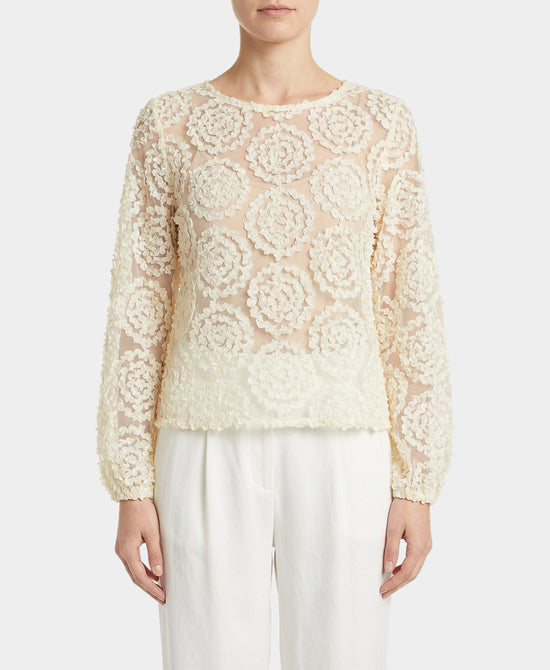 Mesh Top w/ Petals view 1