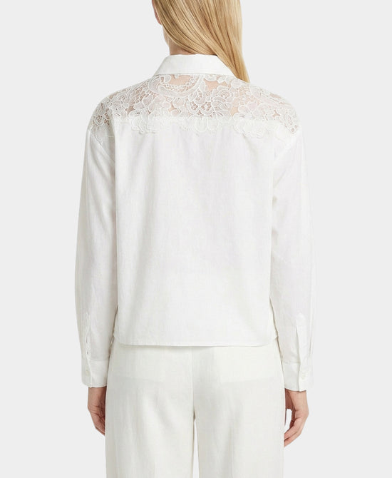 Blouse w/ Lace Trim view 2