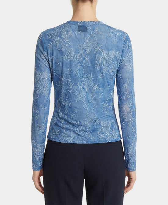 Printed Surplus Blouse view 2