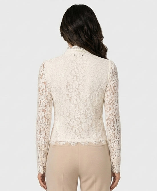 
Lace Blouse in IVORY view 2