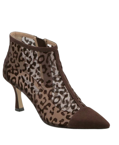 Leopard Mesh Bootie image 2