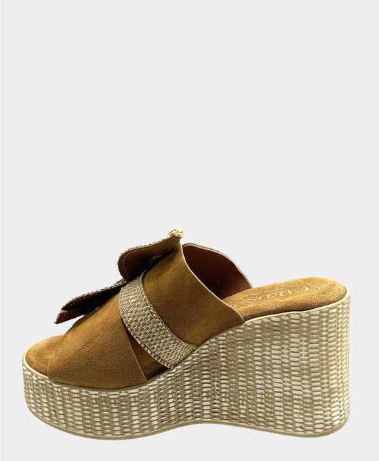 Woven Flower Wedge Sandal view 2