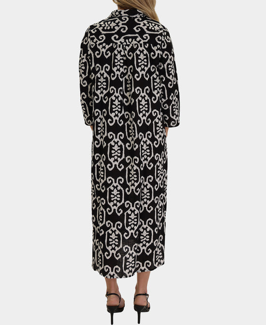 Printed Dress/Swim Cover-Up view 2