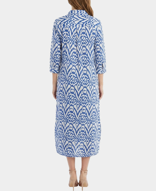 Printed Dress/Swim Cover-Up view 2