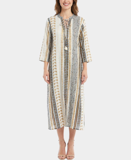 Printed Dress/Swim Cover-Up view 1