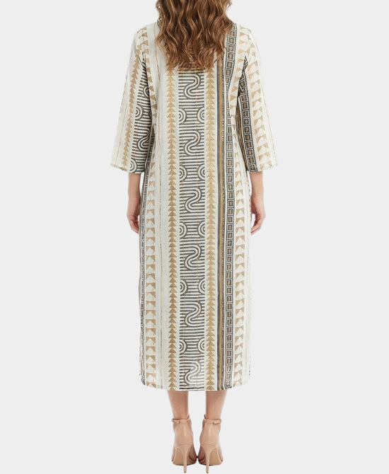 Printed Dress/Swim Cover-Up view 2