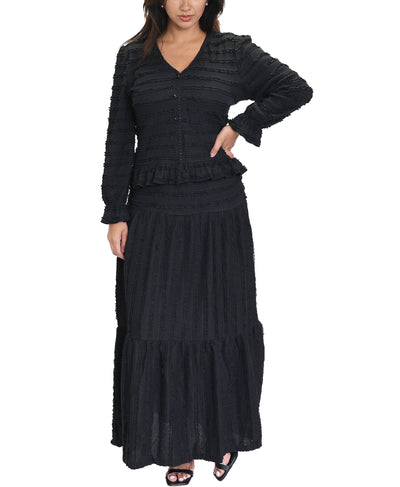 Ruffle Accent Cardigan image 2