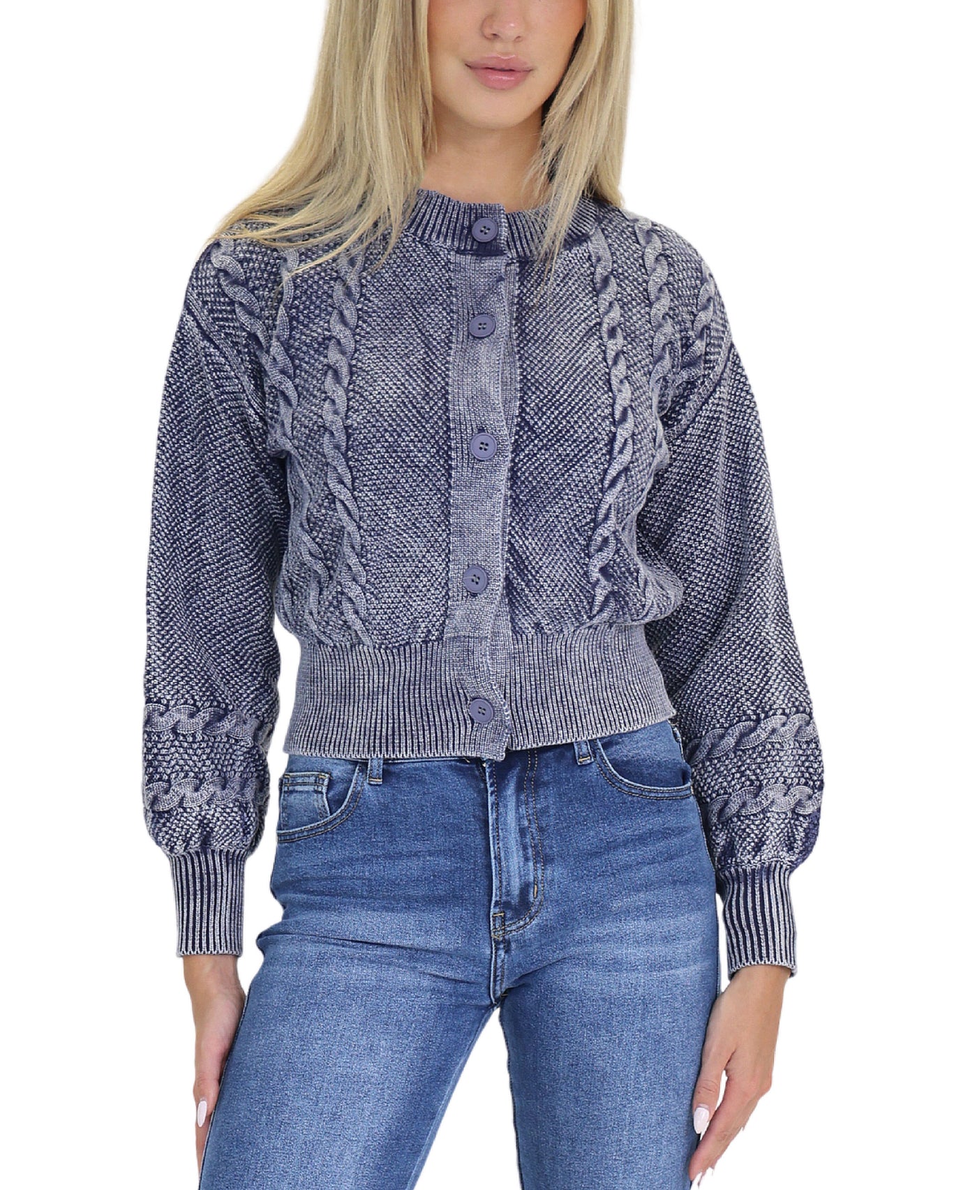 Cable Knit Cardigan view 1