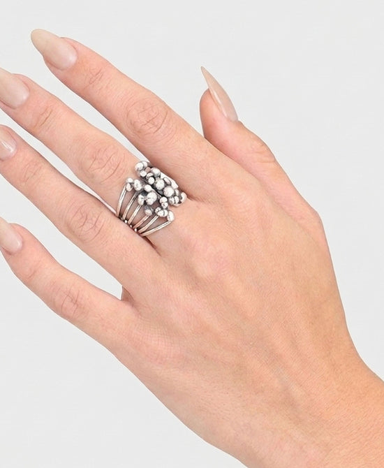 
Statement Ring in SILVER view 1